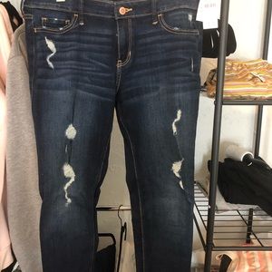Dark Wash Super Skinny Hollister Jeans NWT